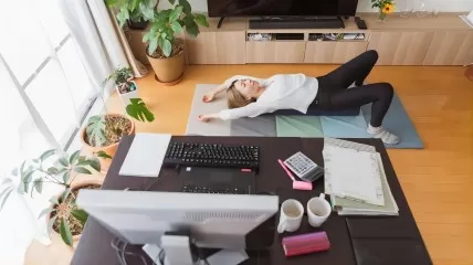 Study Says Home Working Boosts Exercise Habits